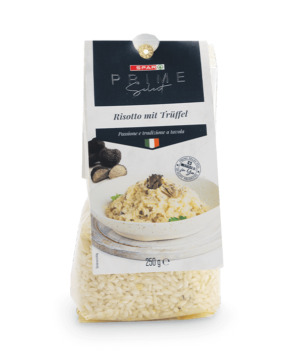 SPAR PRIME RISOTTO MIT TRÜFFEL <br />
