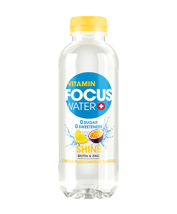 Focuswater Shine Zitrone & Passionsfrucht<br />
